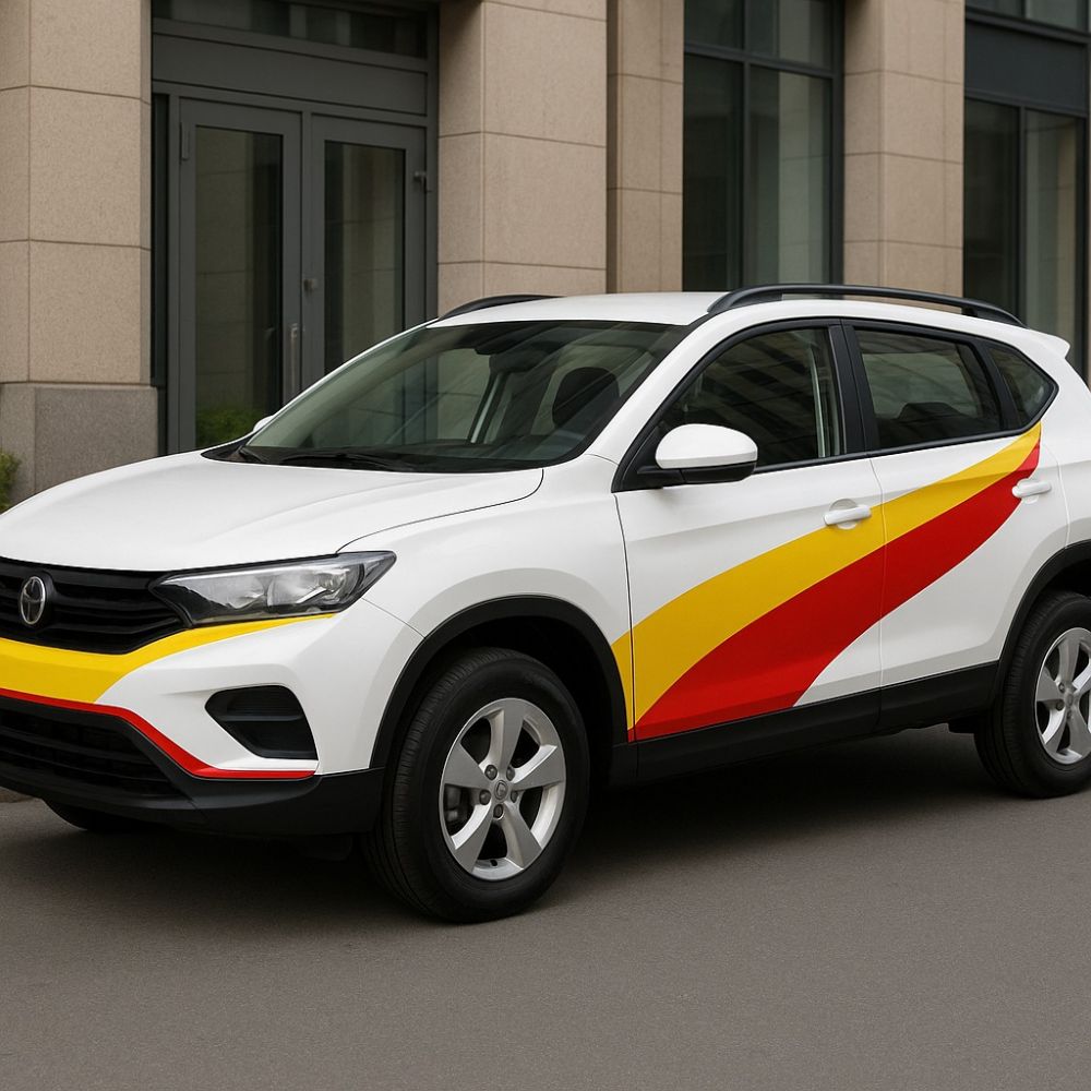 Брендирование автомобиля: реклама, которая работает 24/7