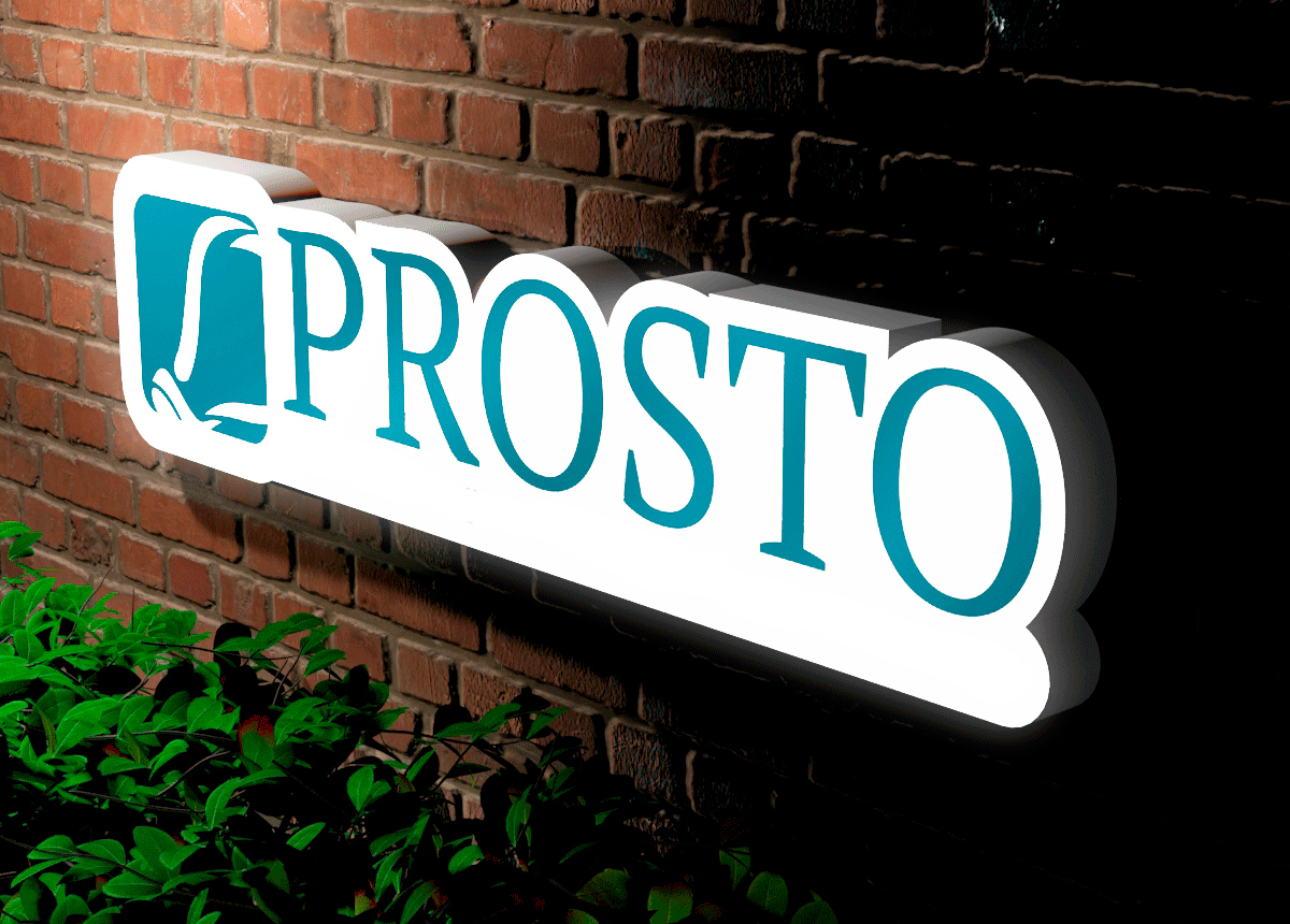 Световой короб фигурный